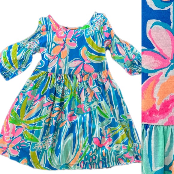 Lilly Pulitzer GIRLS Linn Dress | KIDS | Small 4-6 - Picture 1 of 7